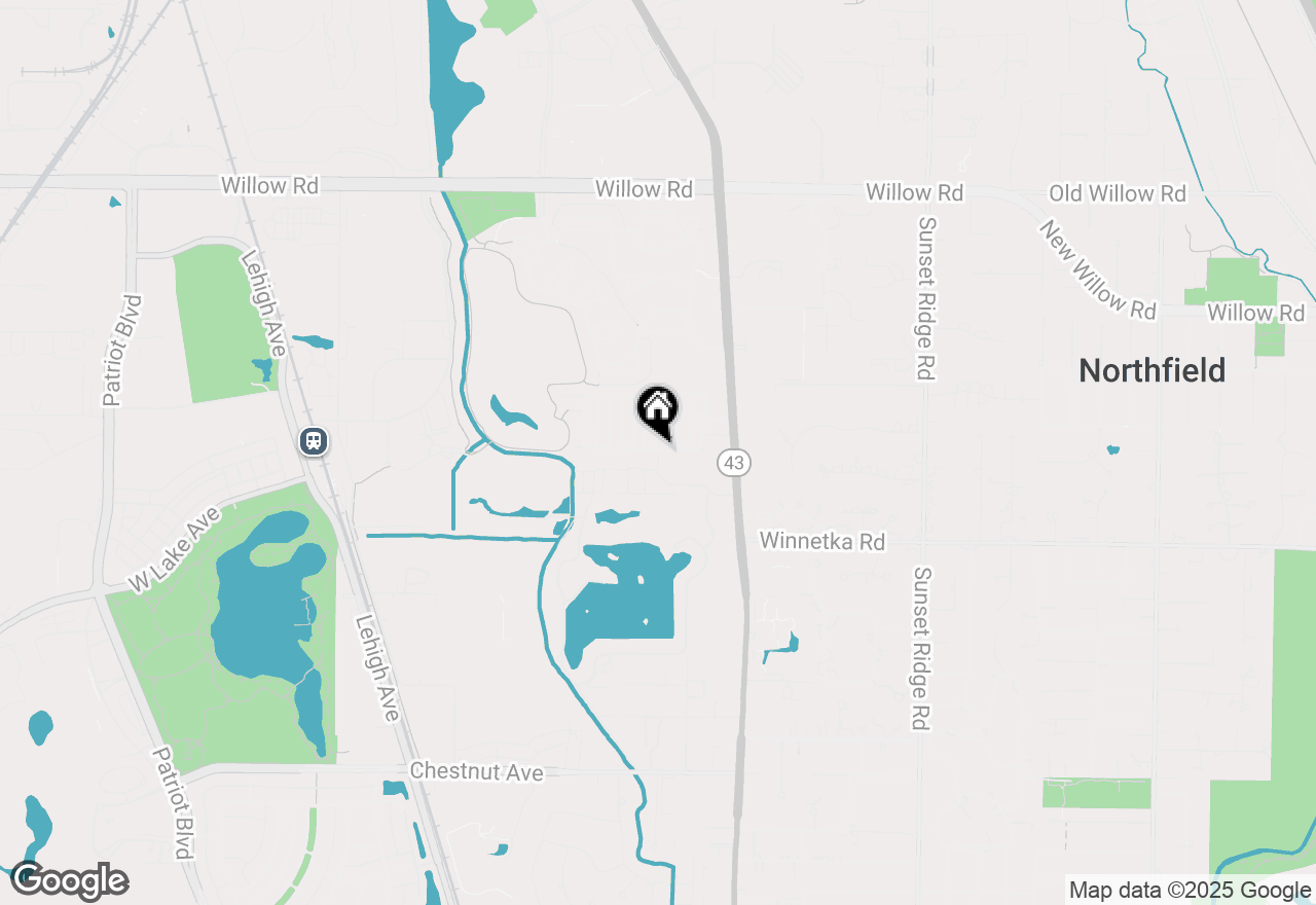 Map of 37 S Branch Road, Northfield, IL 60093