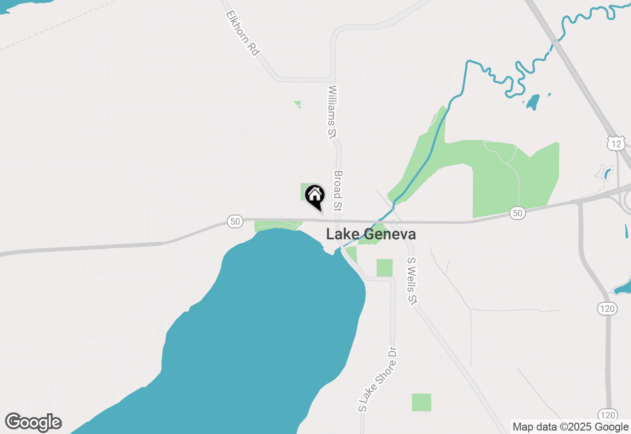 Map of 905 W Main St, Lake Geneva,  53147