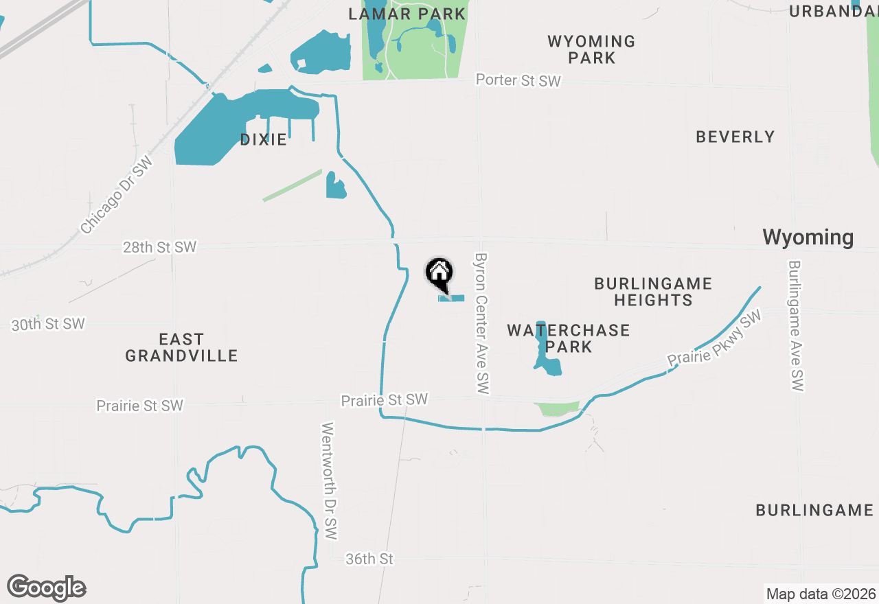 Map of 2937 Byron Center Avenue Sw #C, Wyoming, MI 49519
