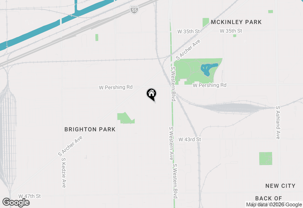 Map of 4015 S Maplewood Avenue, Chicago, IL 60632