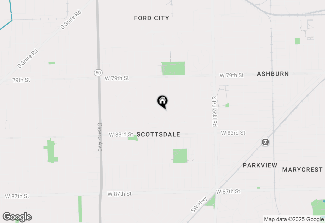 Map of 4332 W 81st Street, Chicago, IL 60652