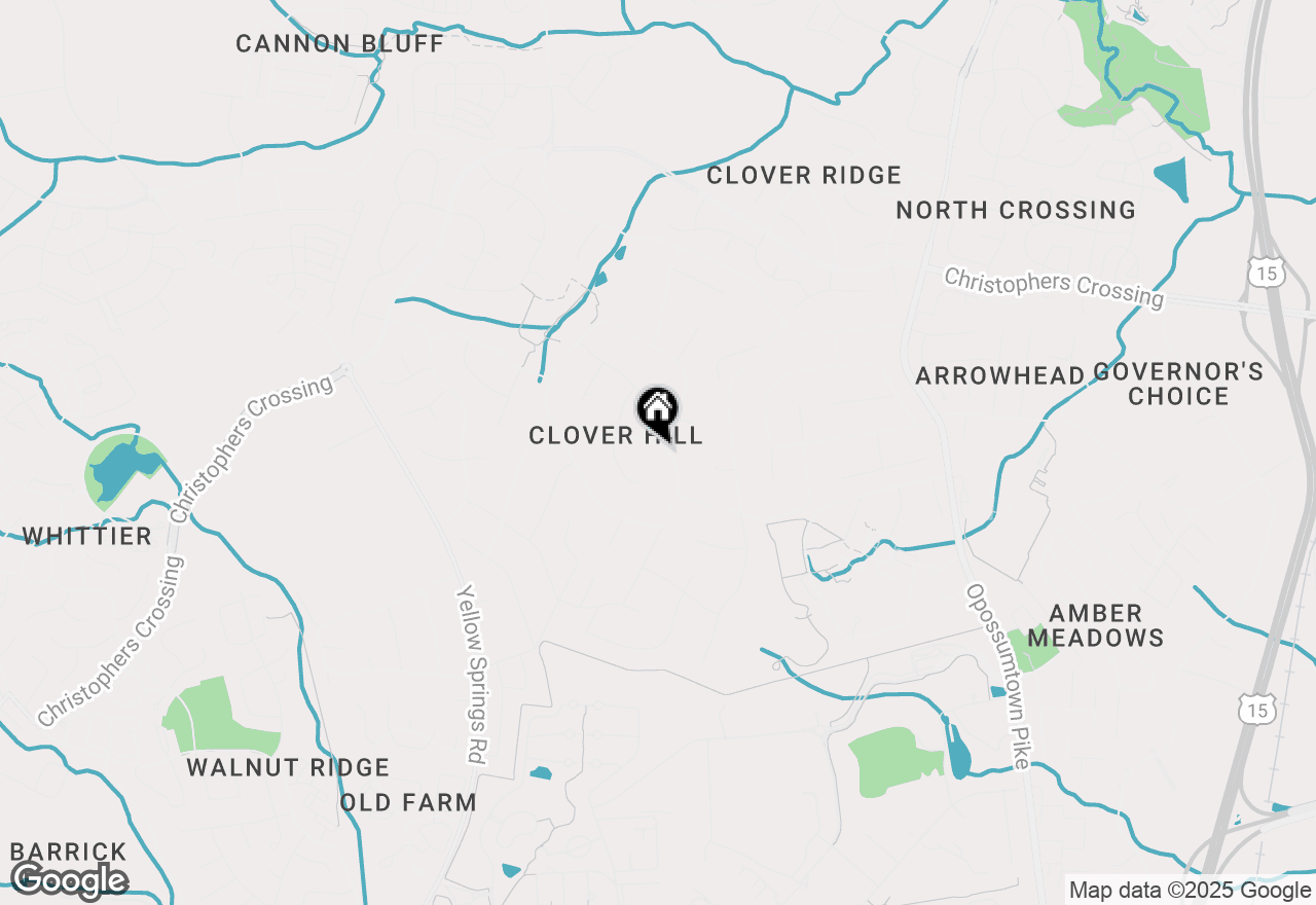 Map of 8100 Clearfield Road, Frederick, MD 21702