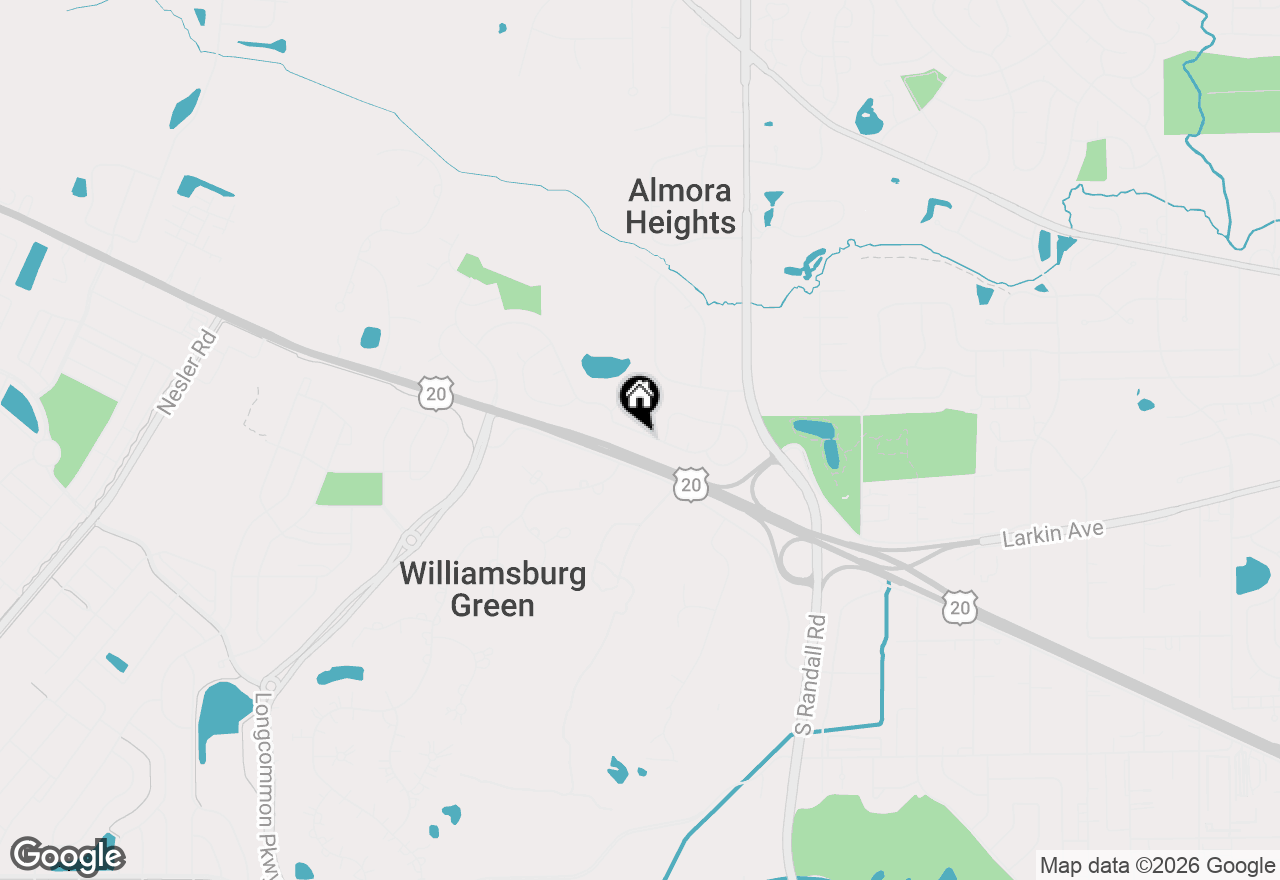 Map of 2705 Colonial Drive, Elgin, IL 60124