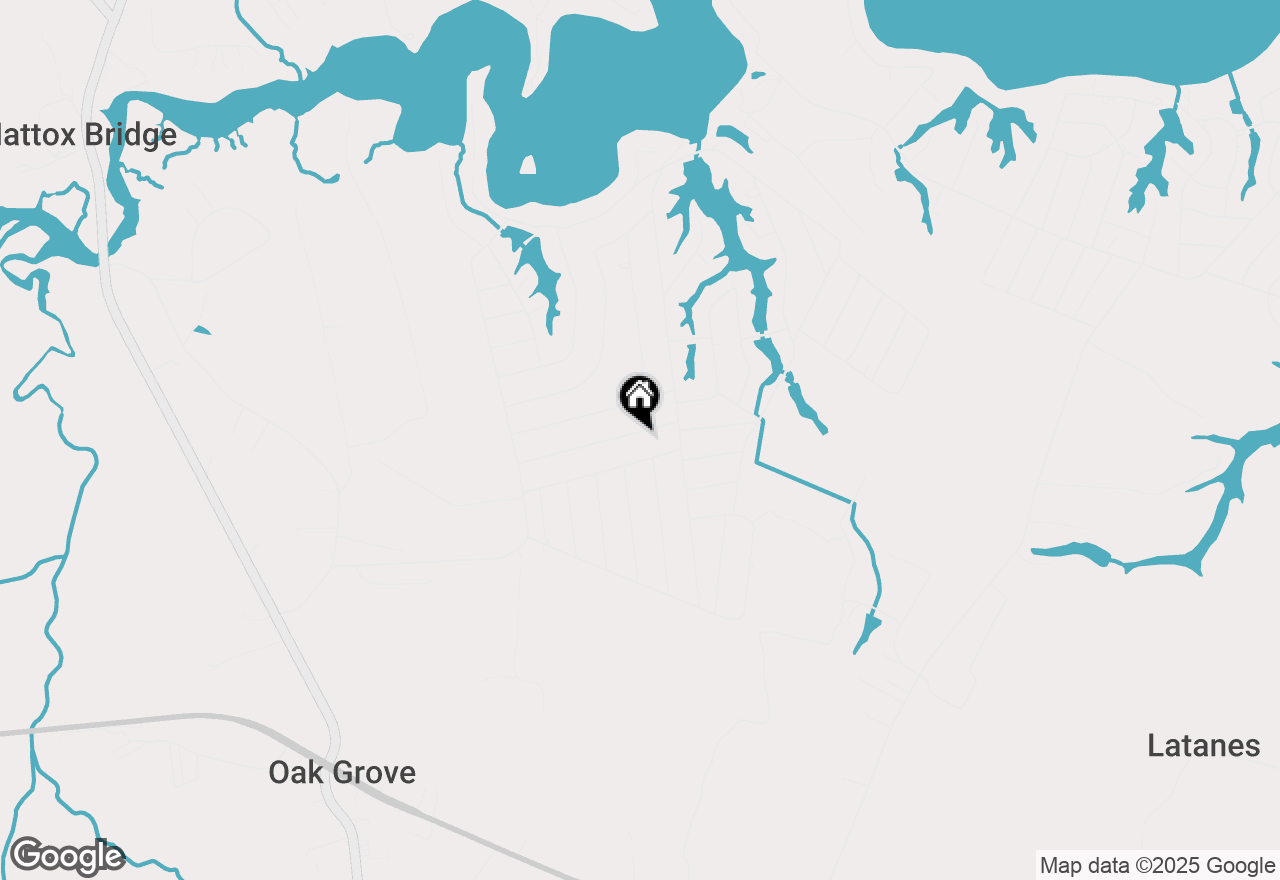 Map of 302 Azure Dr, Colonial Beach, VA 22443