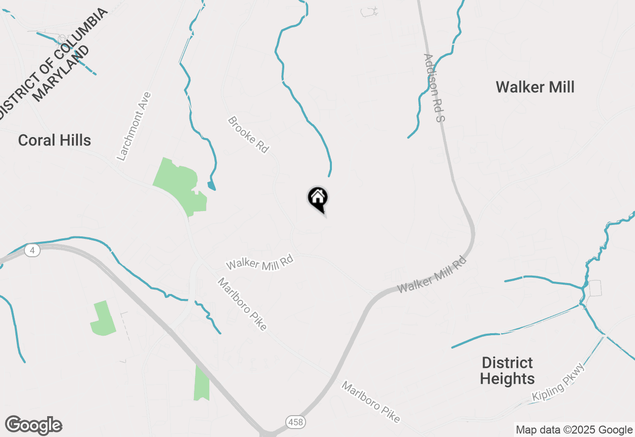 Map of 1512 Rollins Avenue, Capitol Heights, MD 20743