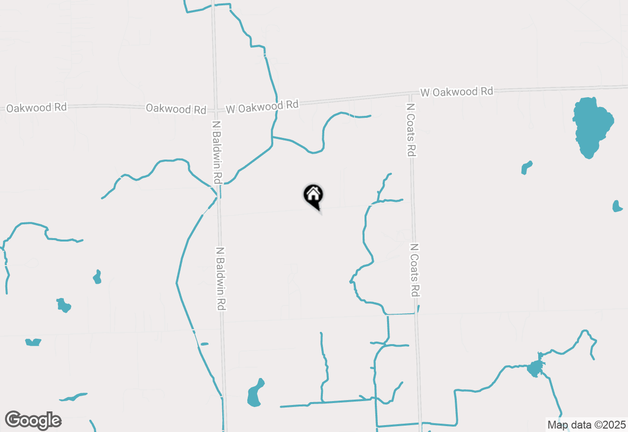 Map of 1977 Shipman Road, Oxford, MI 48371