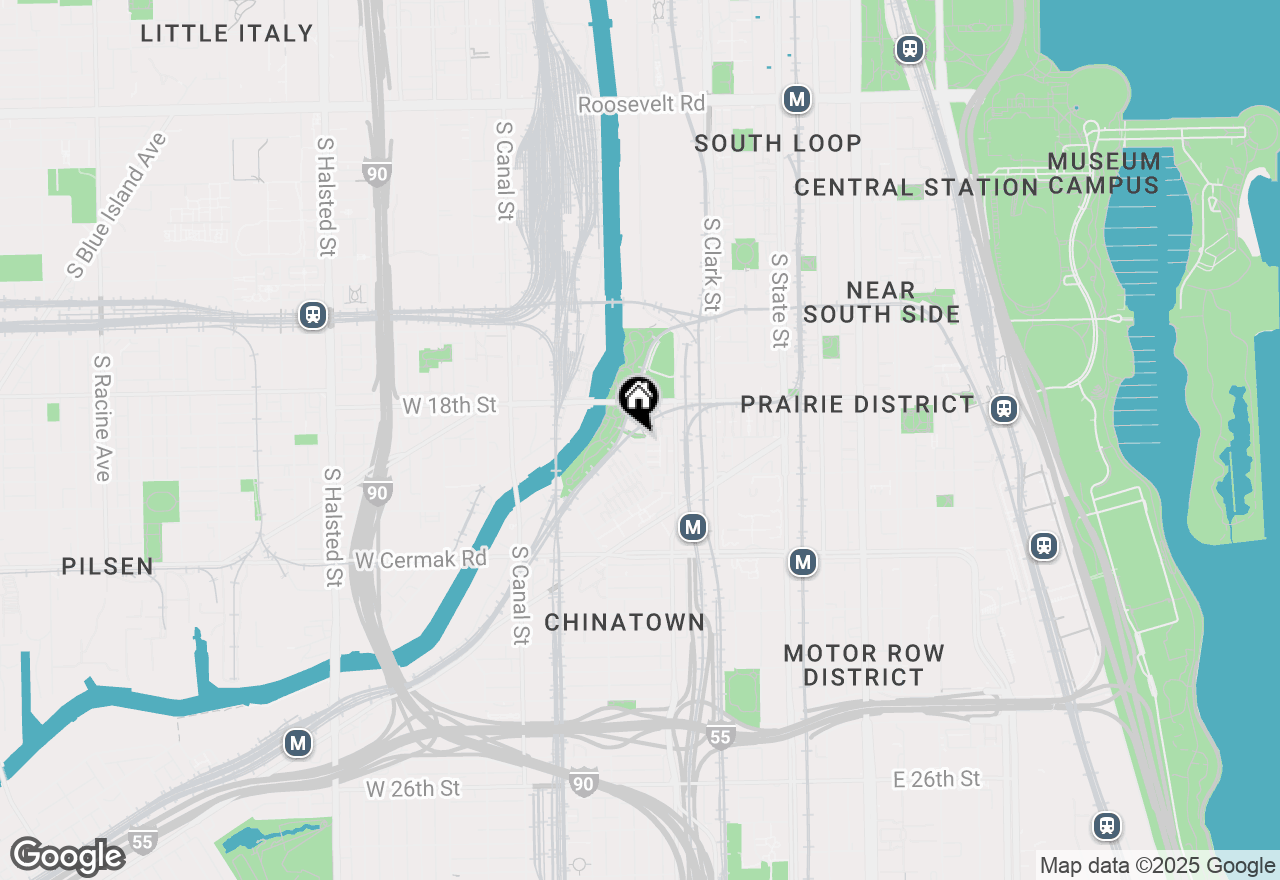 Map of 1900 S Wells Street #3, Chicago, IL 60616