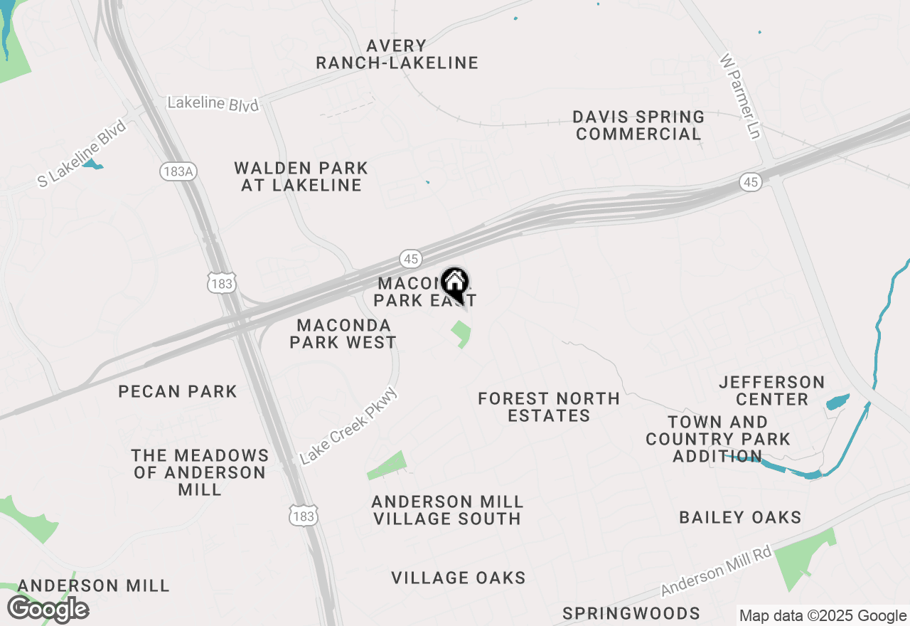 Map of 13420 Lyndhurst St #603, Austin, TX 78729