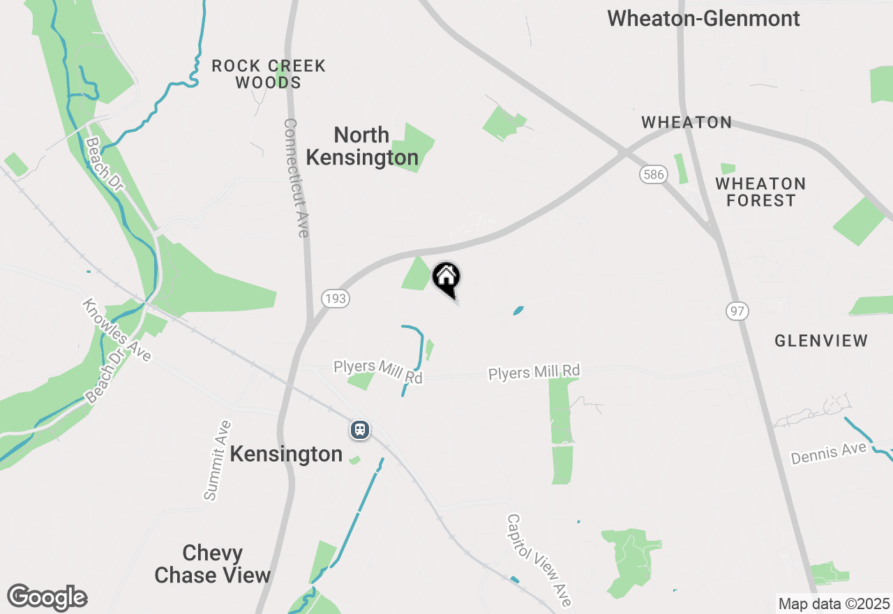 Map of 3206 Mccomas Avenue, Kensington, MD 20895