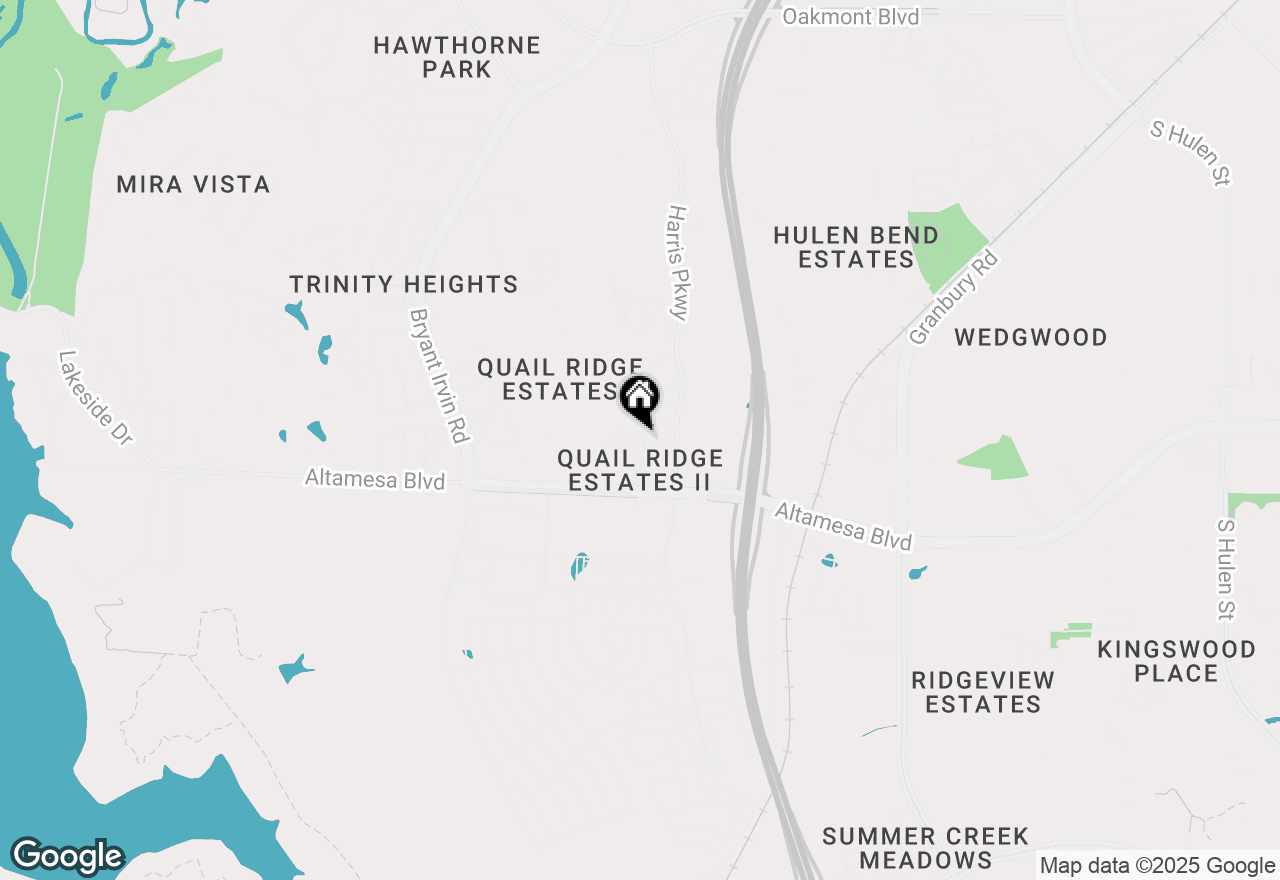 Map of 7116 Deer Hollow Drive, Fort Worth, TX 76132