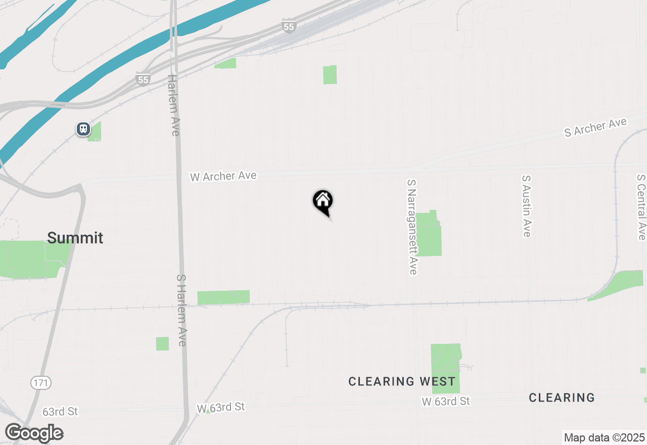 Map of 5646 S Normandy Avenue, Chicago, IL 60638