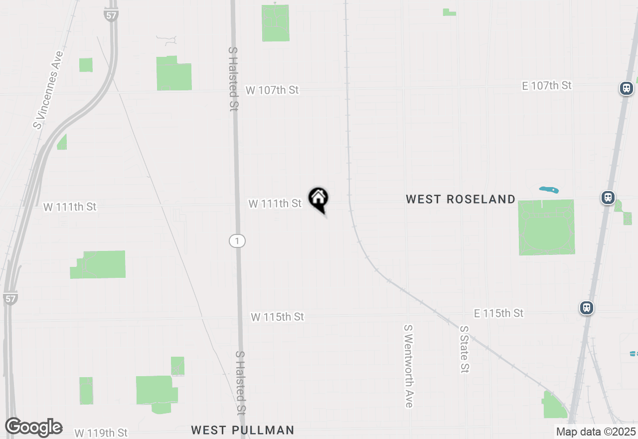 Map of 11134 S Normal Avenue, Chicago, IL 60628