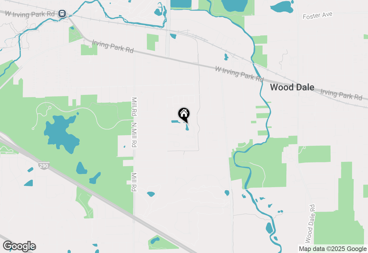 Map of 171 N Clare Court, Wood Dale, IL 60191