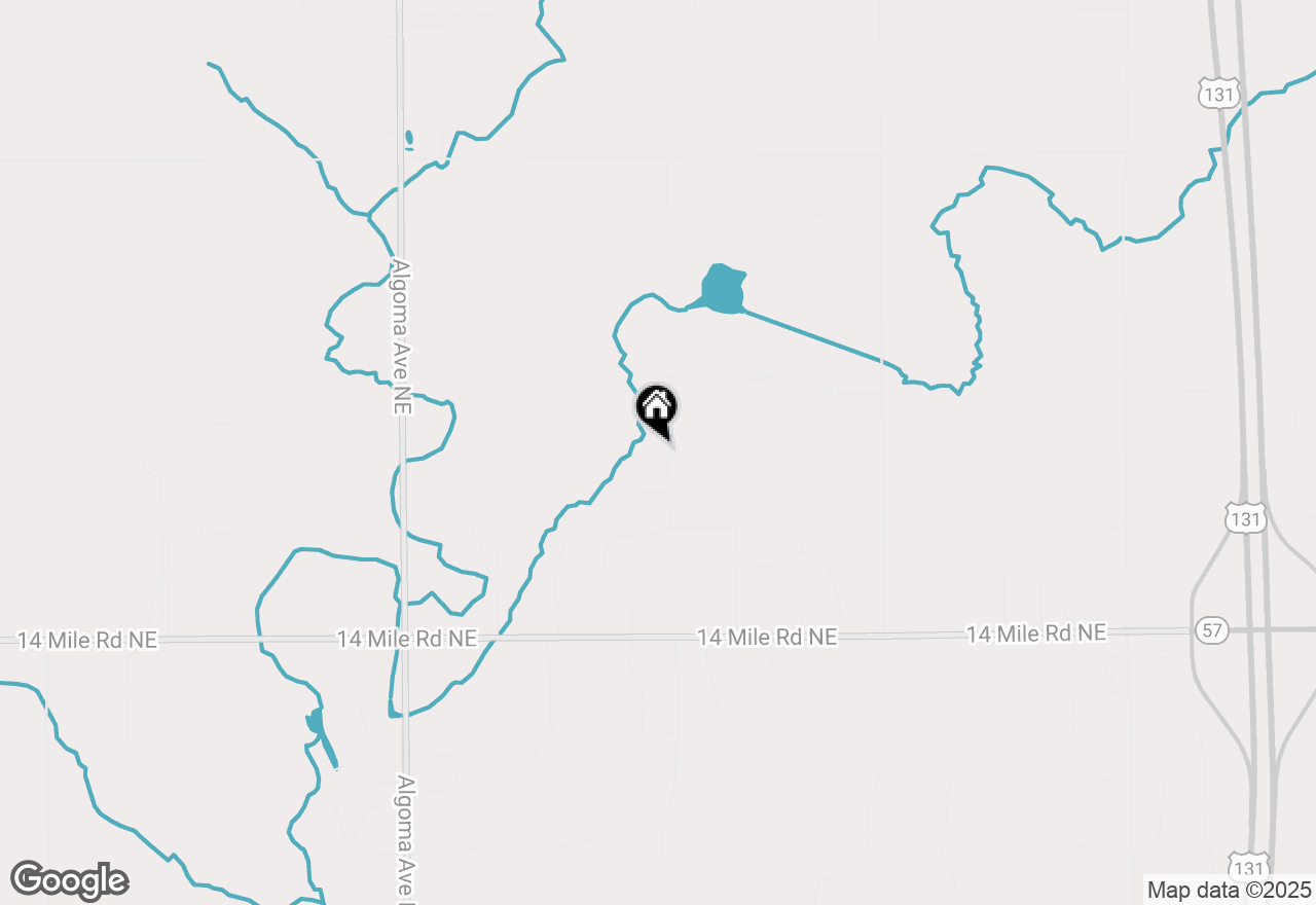 Map of 11751 Hardwood Ridge Drive Ne, Sparta, MI 49345