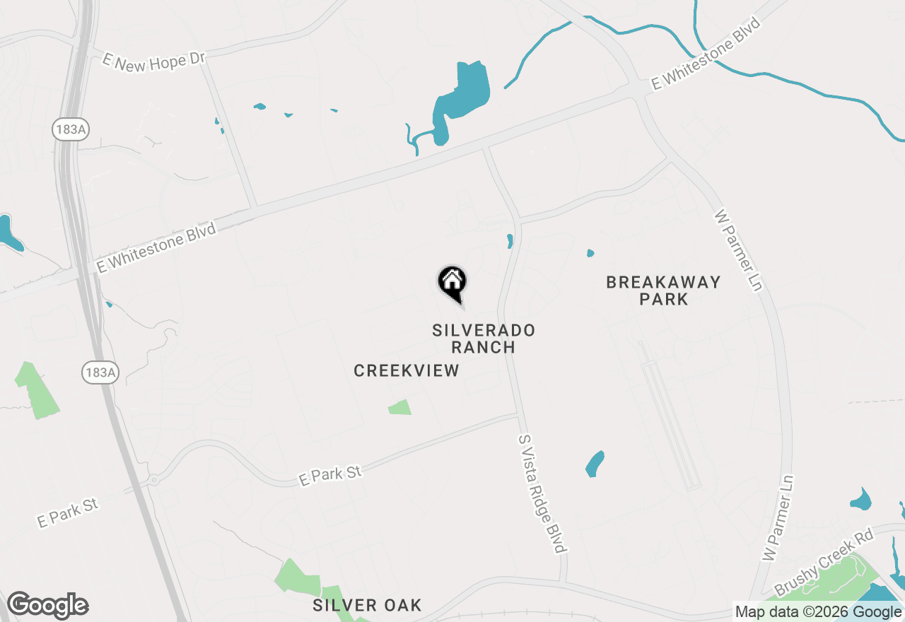 Map of 508 Tyree Rd, Cedar Park, TX 78613