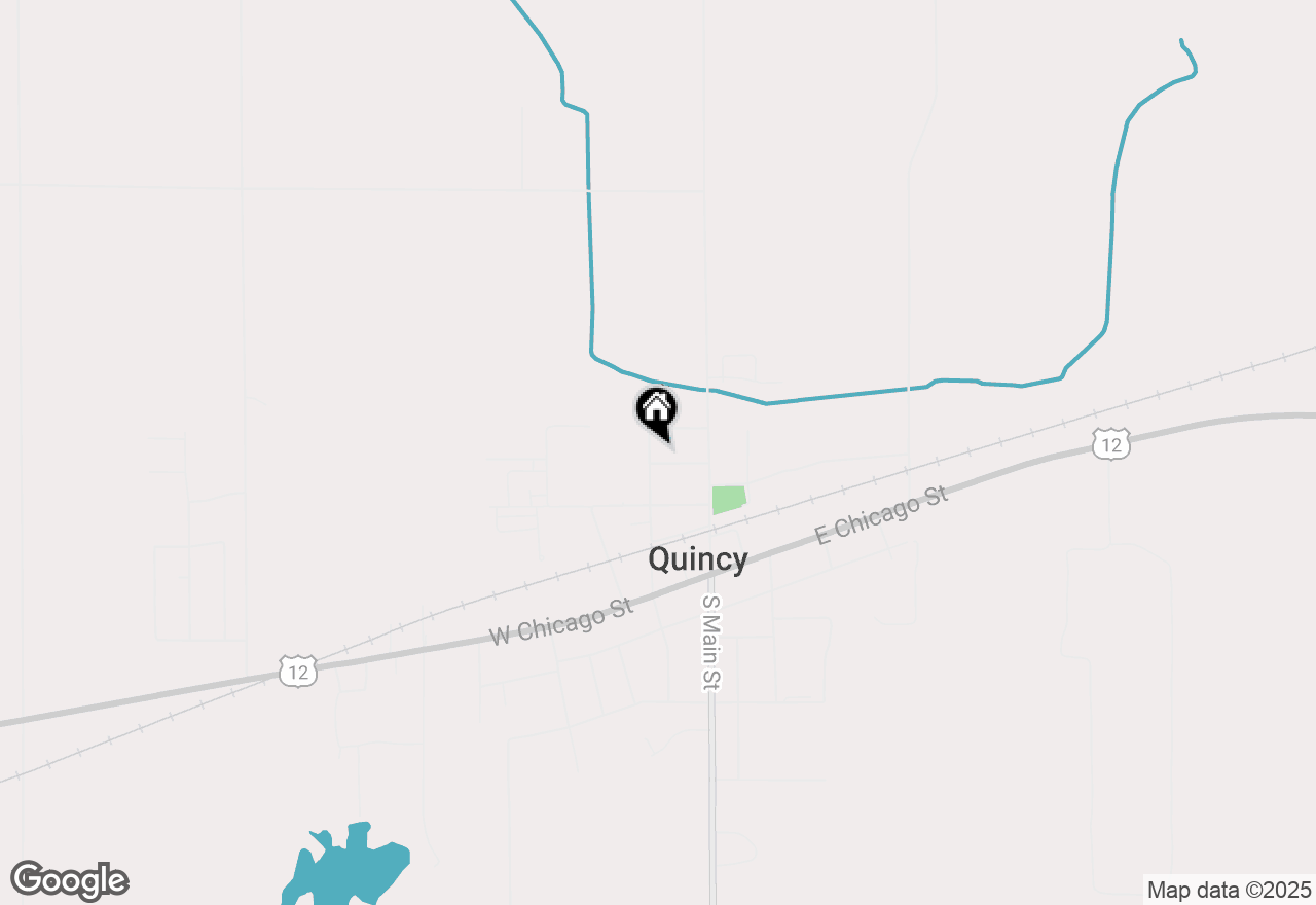 Map of 28 Hewitt Street, Quincy, MI 49082