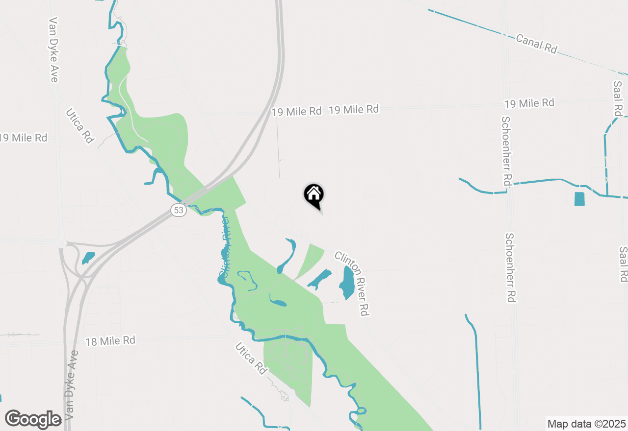 Map of 41948 Betley Drive, Sterling Heights, MI 48313