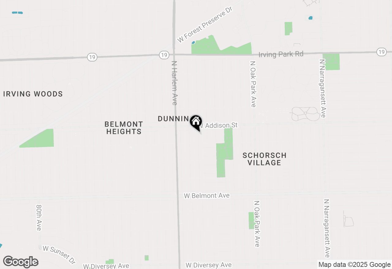 Map of 3529 N Nottingham Avenue, Chicago, IL 60634