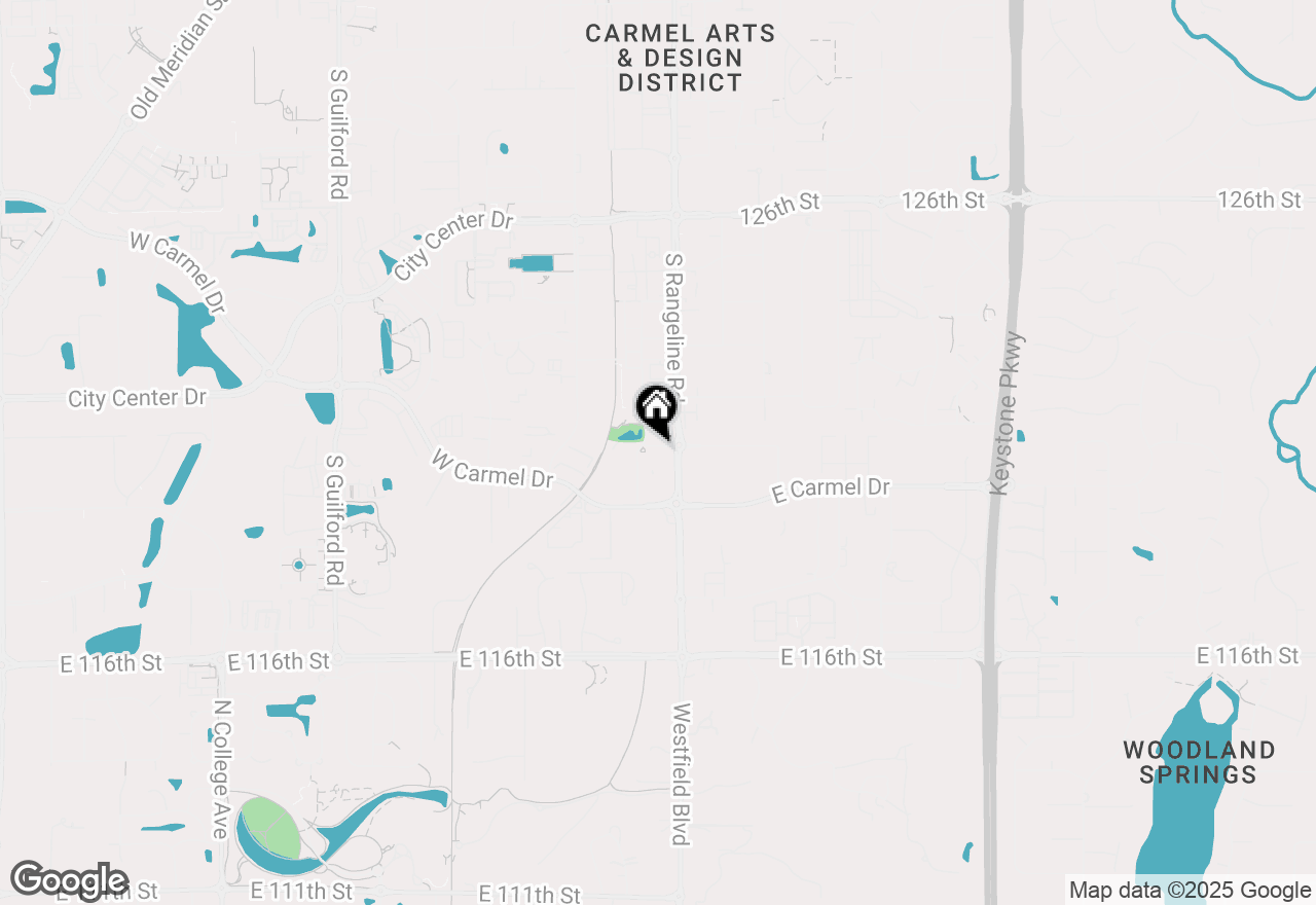 Map of 15 W Executive Drive #104, Carmel, IN 46032