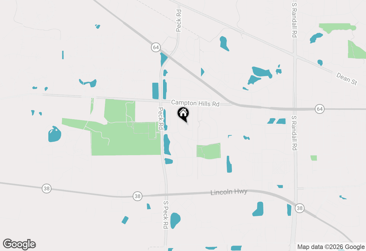 Map of 271 Fairhaven Drive, St. Charles, IL 60175