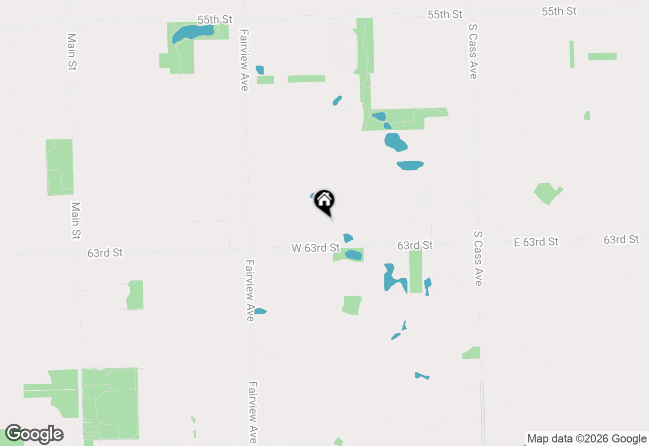 Map of 401 Fernwood Drive, Westmont, IL 60559