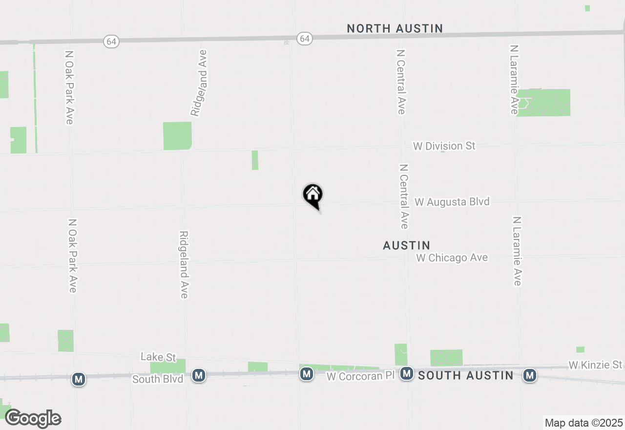 Map of 5928 W Walton Street, Chicago, IL 60651