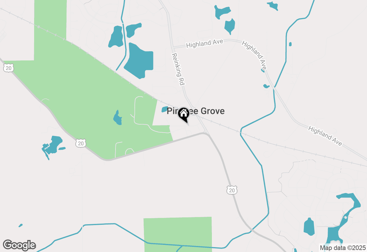 Map of 41W009 Public Street, Pingree Grove, IL 60140