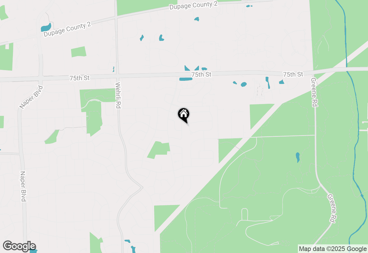 Map of 1877 Appaloosa Drive, Naperville, IL 60565