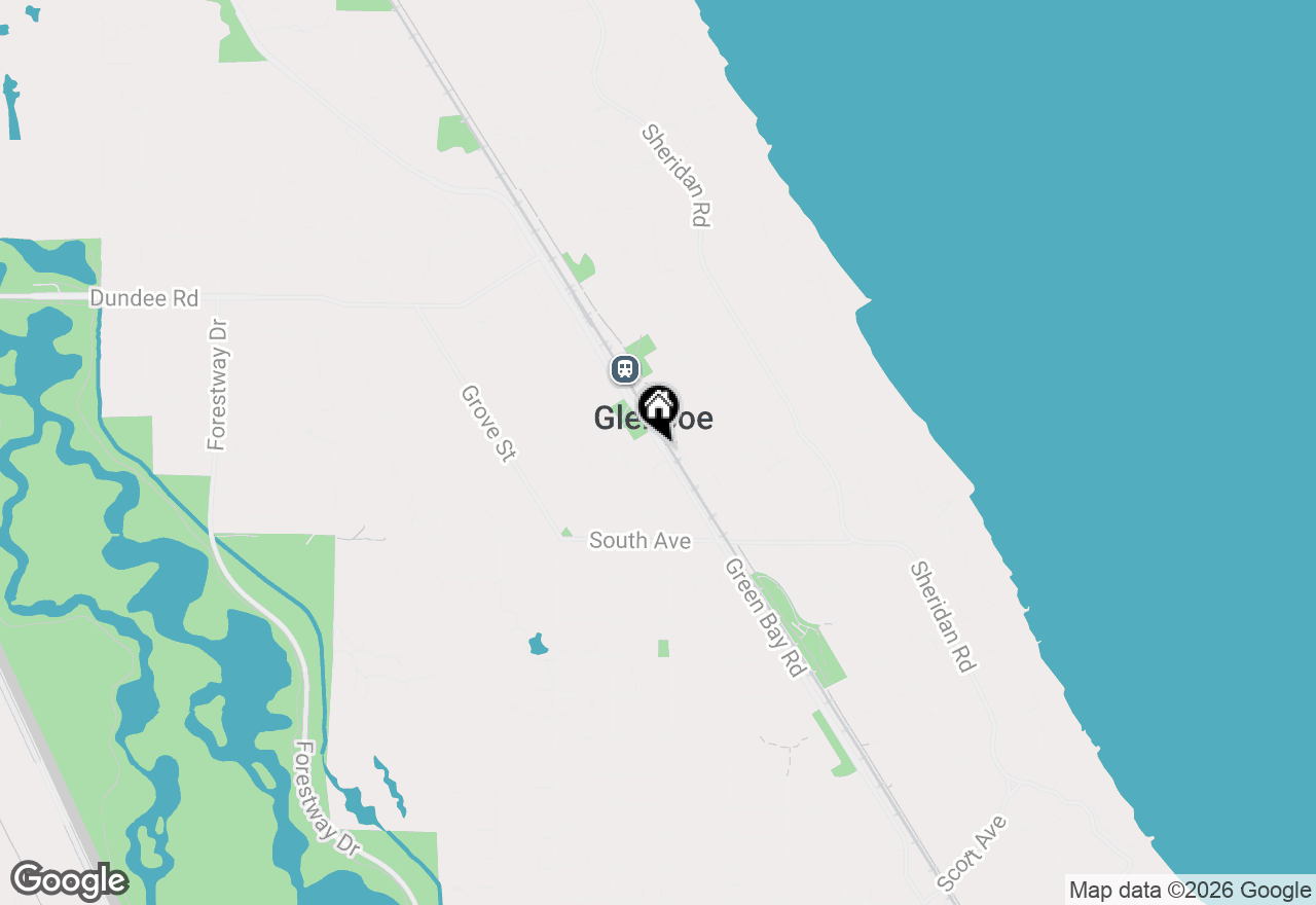 Map of 311 Temple Avenue, Highland Park, IL 60035