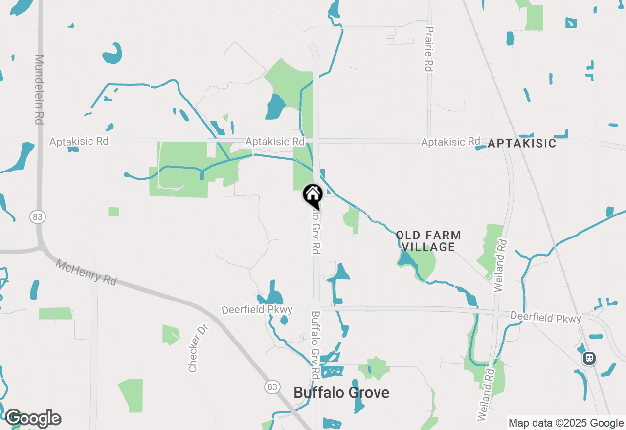 Map of 313 Ronnie Drive, Buffalo Grove, IL 60089