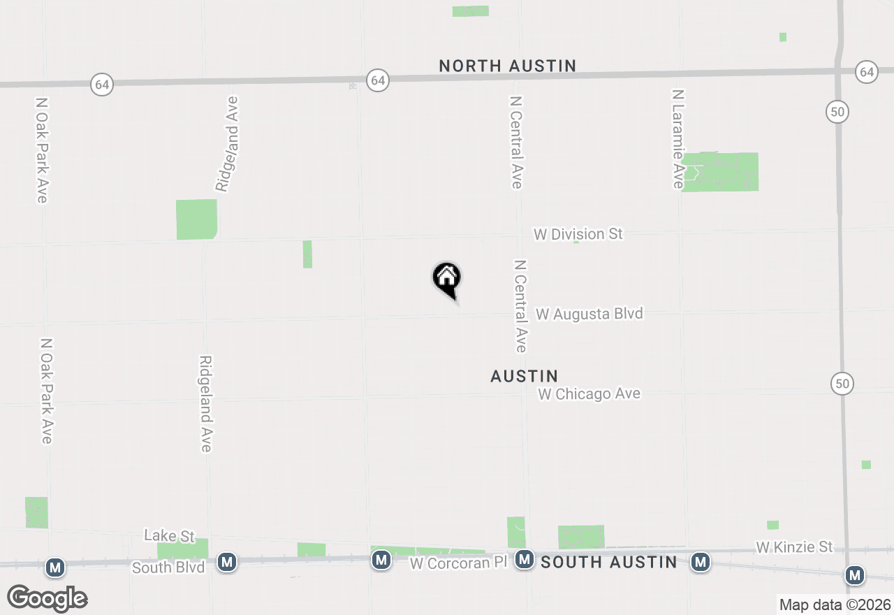 Map of 1011 N Menard Avenue, Chicago, IL 60651