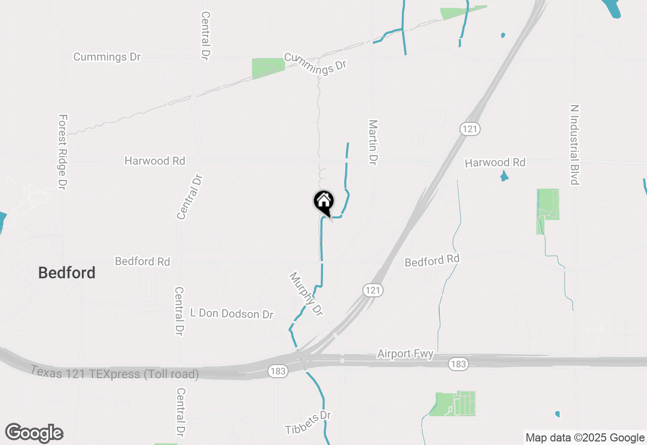 Map of 2701 Elm Branch Court, Bedford, TX 76021