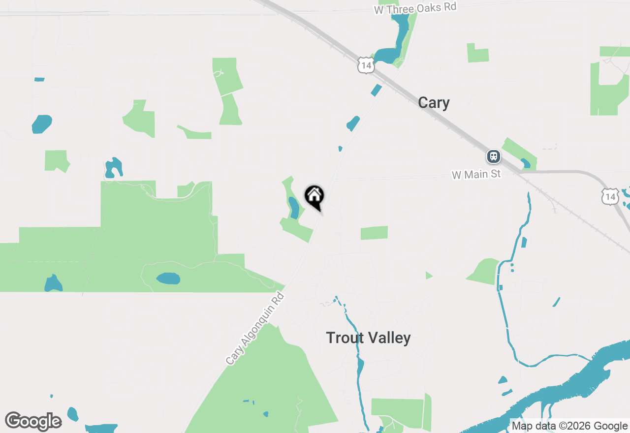 Map of 117 Carlisle Court, Cary, IL 60013