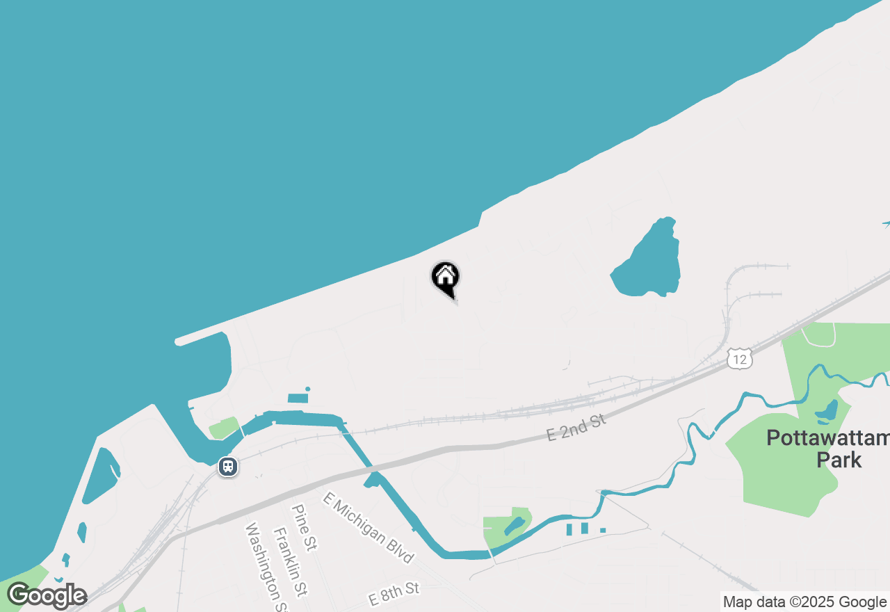 Map of 333 Lake Shore Drive #A6, Michigan City, IN 46360