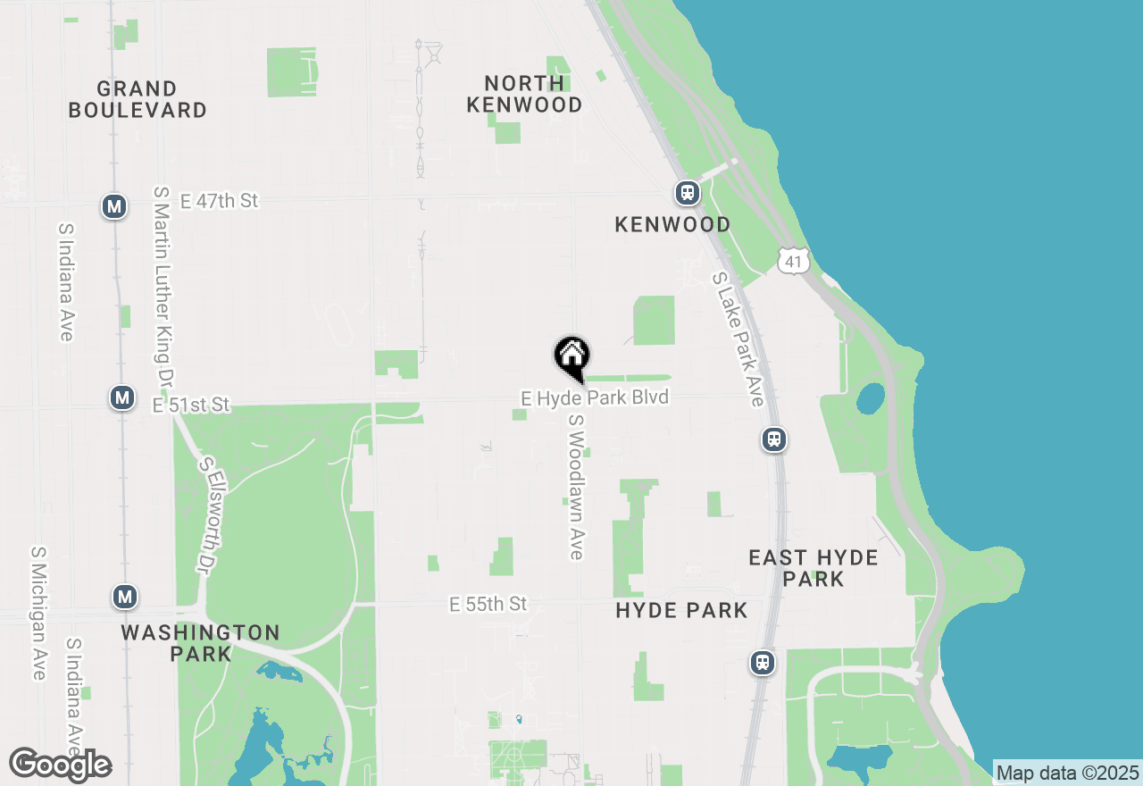 Map of (Address confidential), Chicago, Illinois 60615