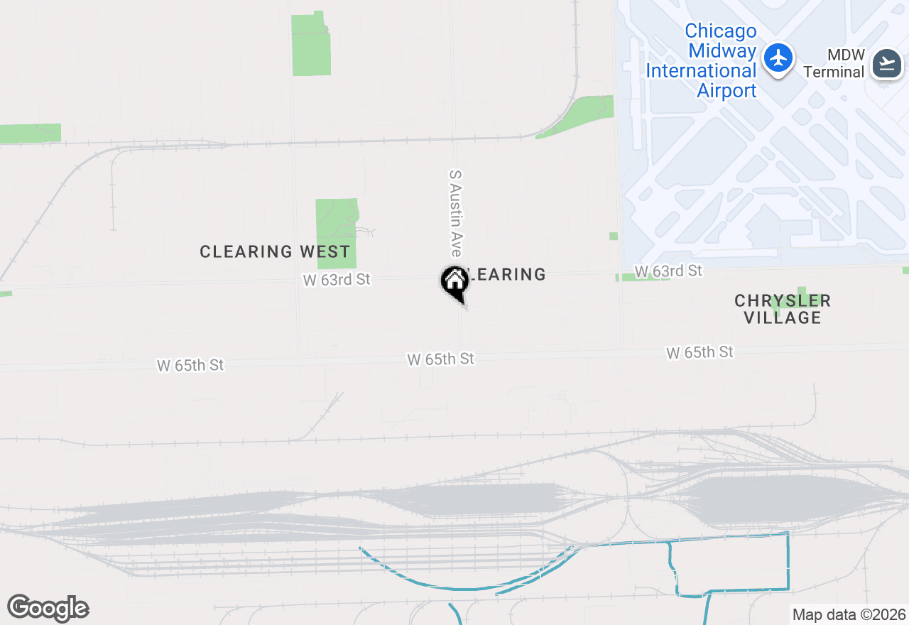 Map of 6354 S Austin Avenue, Chicago, IL 60638