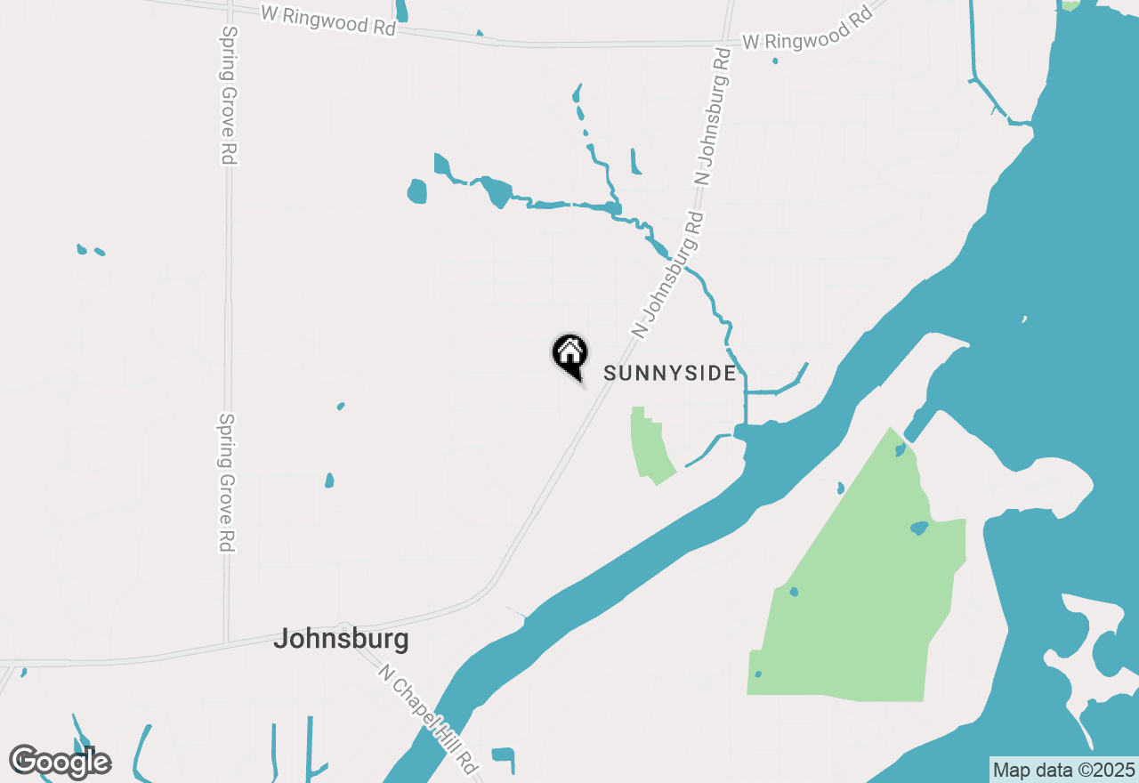 Map of 4210 Hilltop Lane, Johnsburg, IL 60051