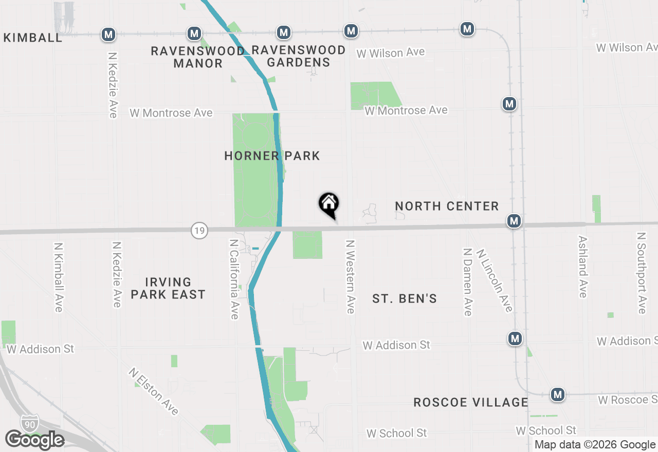 Map of 2444 W Irving Park Road #2E, Chicago, IL 60618
