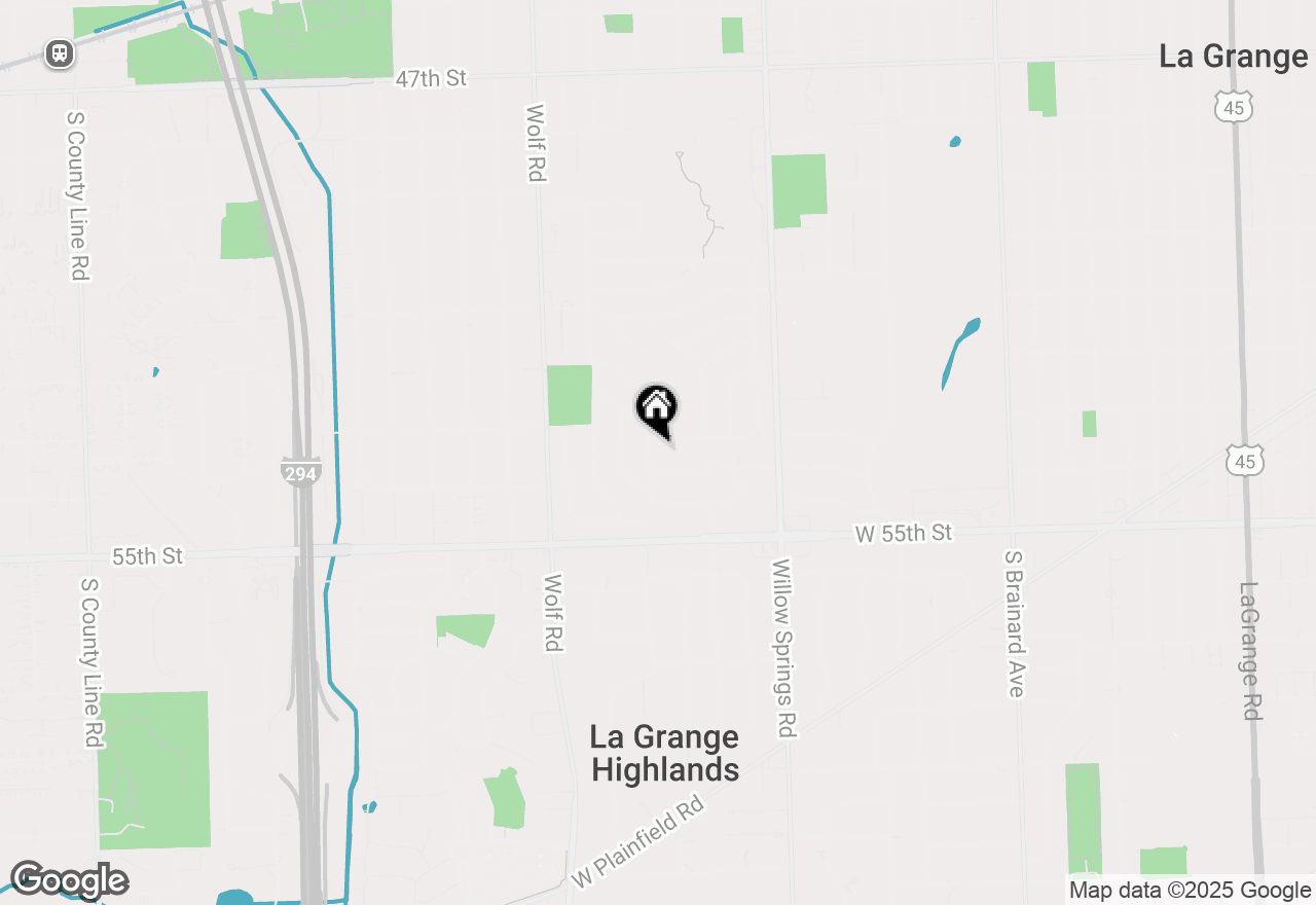 Map of 5305 Howard Avenue, Western Springs, IL 60558