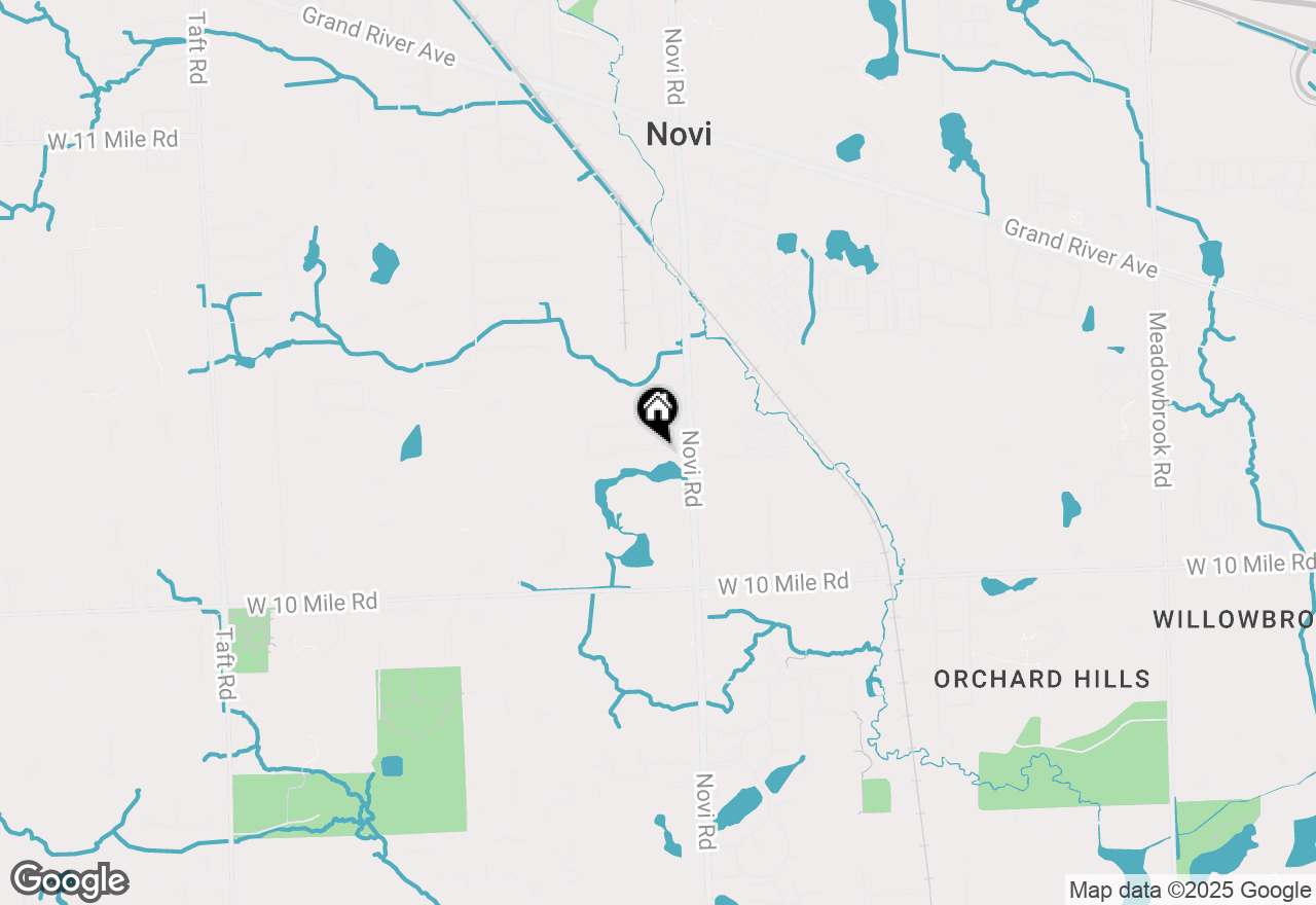 Map of 43449 Chancellor Lane, Novi, MI 48375