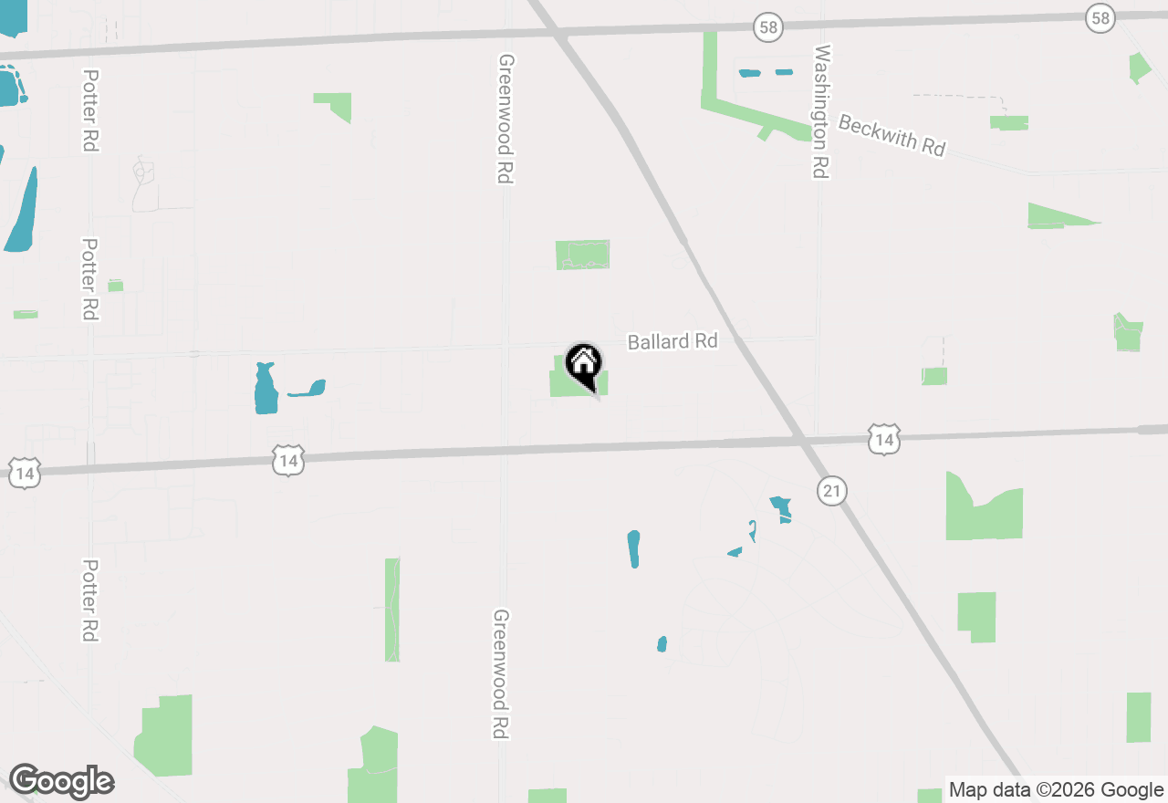 Map of 8430 W Oak Avenue, Niles, IL 60714