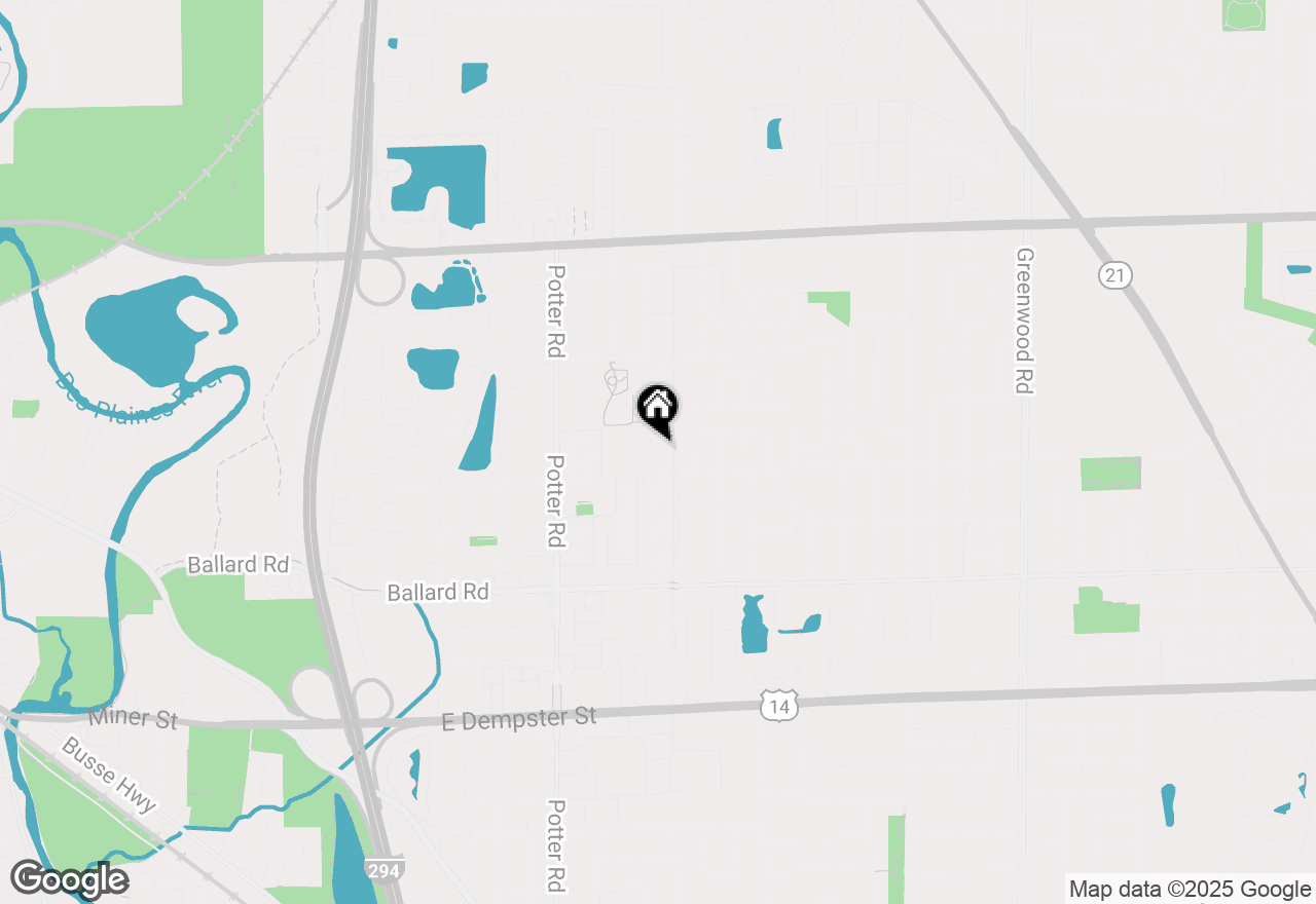 Map of 9247 Aspen Lane, Des Plaines, IL 60016