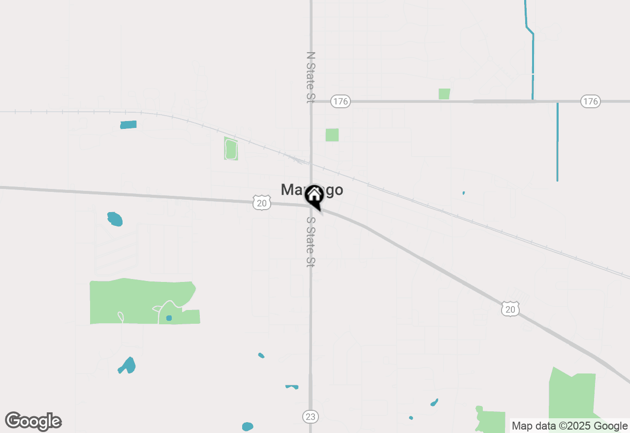 Map of 317 S State Street, Marengo, IL 60152