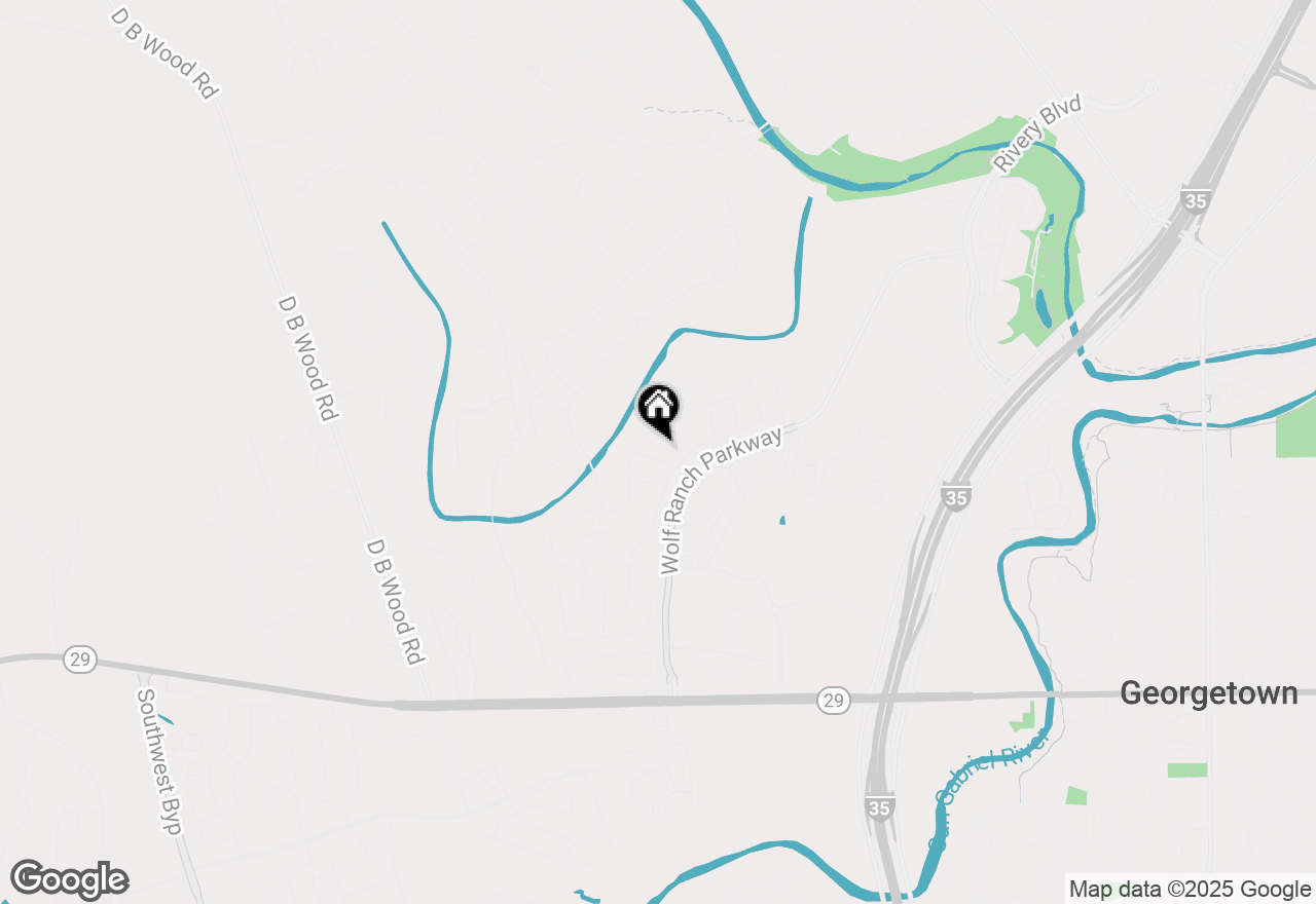 Map of 309 Buffalo Cave Rd, Georgetown, TX 78628