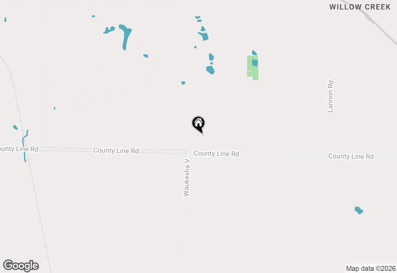 Map of W218N9691 Happy Hollow Ln, Germantown, WI 53022