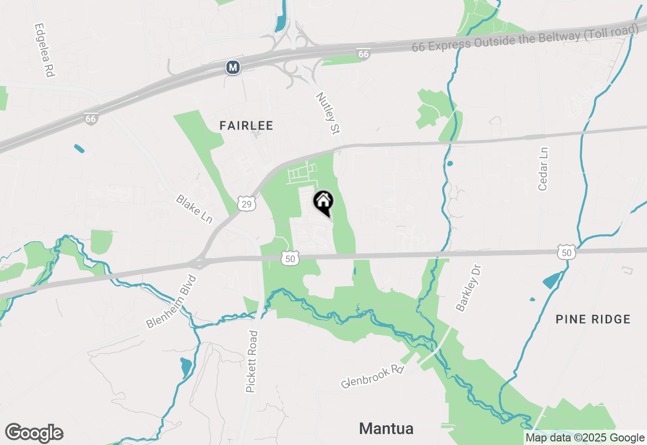 Map of 9208 Annhurst Street, Fairfax, VA 22031