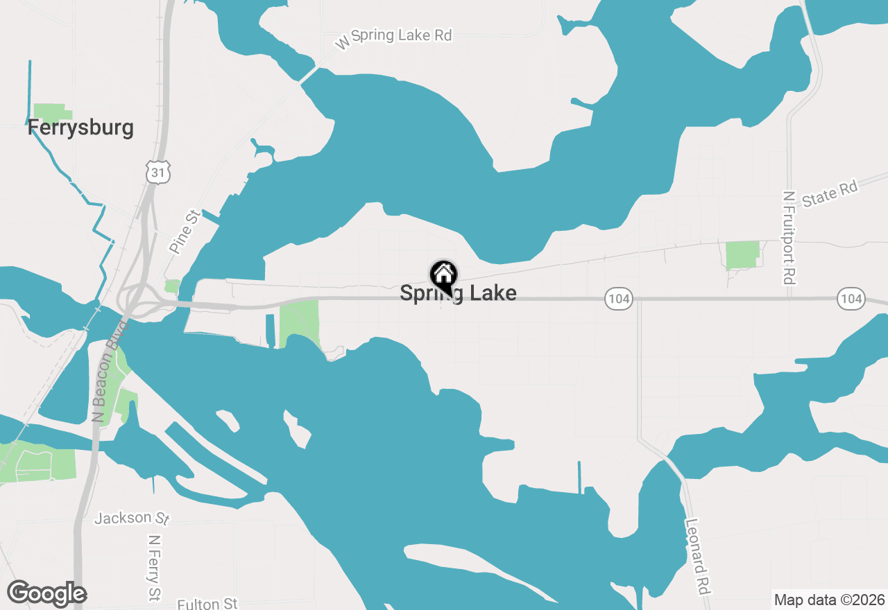 Map of 110 W Savidge Street #203, Spring Lake, MI 49456