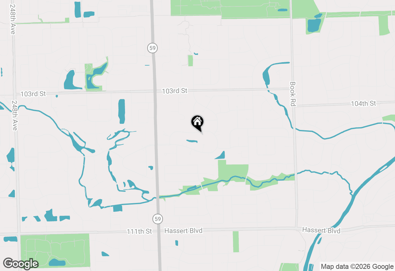 Map of 23741 W Deer Chase Lane, Naperville, IL 60564