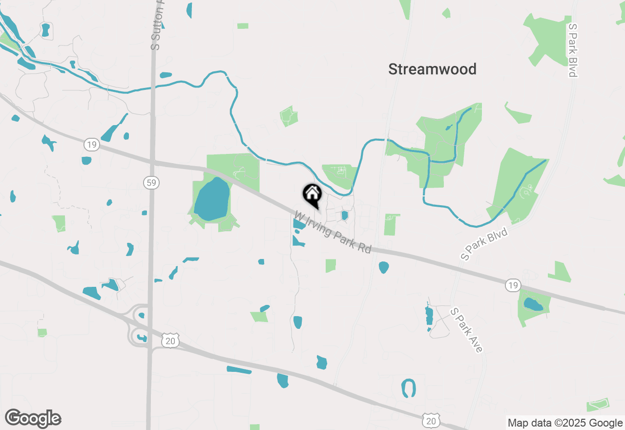 Map of 69 Colonial Court, Streamwood, IL 60107