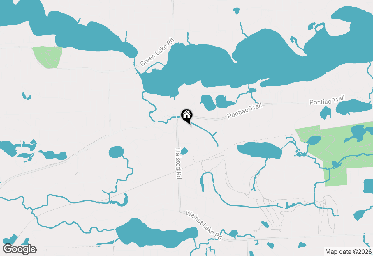 Map of 6390 Country Shire Lane, West Bloomfield, MI 48323